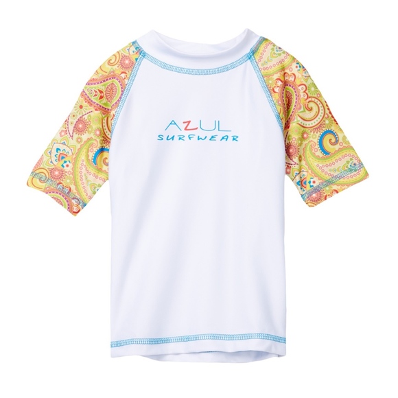 Jasmin Girl's Rash Guard. - Picture 1 of 2